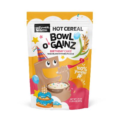 The Flavor Gang Hot Cereal Bowl O' Gainz