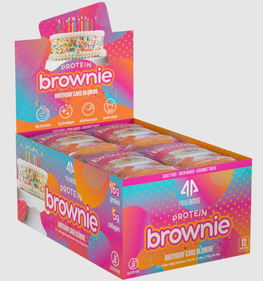 AP Sports Prime Bits Protein Brownie (12 Pack)