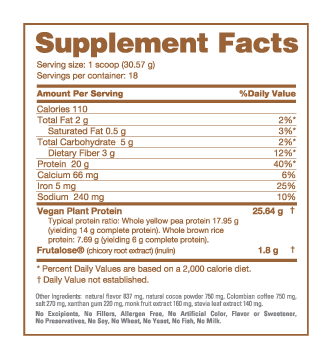 NutraBio Organic Plant Protein