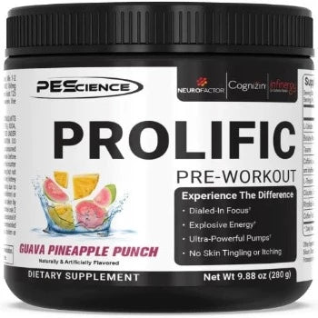 PEScience Prolific Pre-Workout