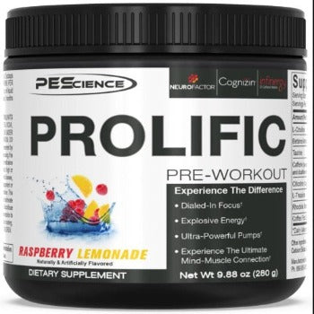 PEScience Prolific Pre-Workout