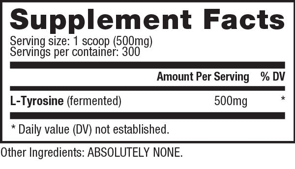 NutraBio L-Tyrosine